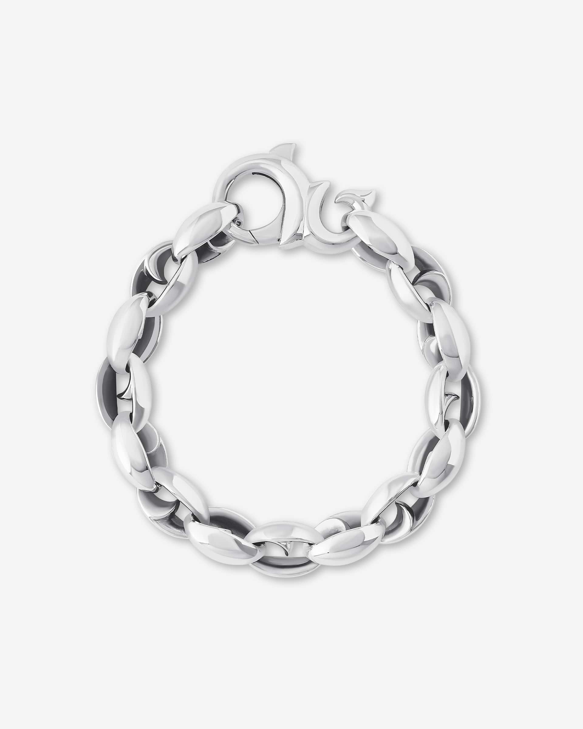 13mm Link Bracelet in Sterling Silver | Stephen Webster
