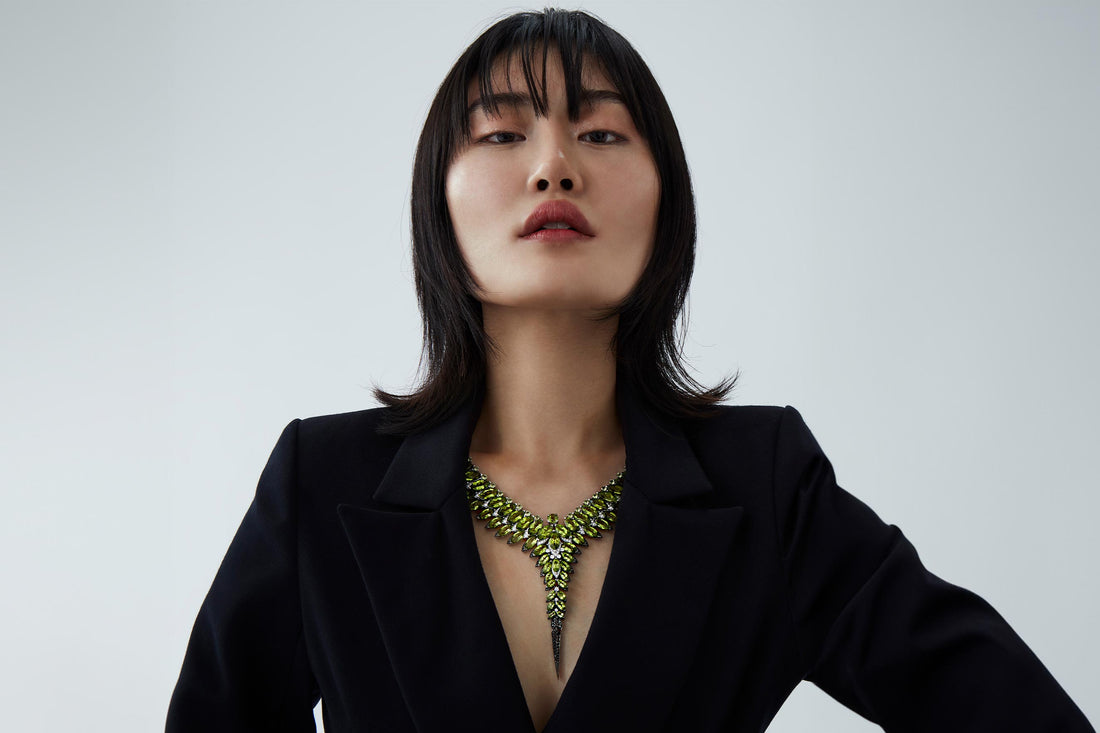 Stephen Webster X Fuli Gemstones | The Magnipheasant Peridot Collar