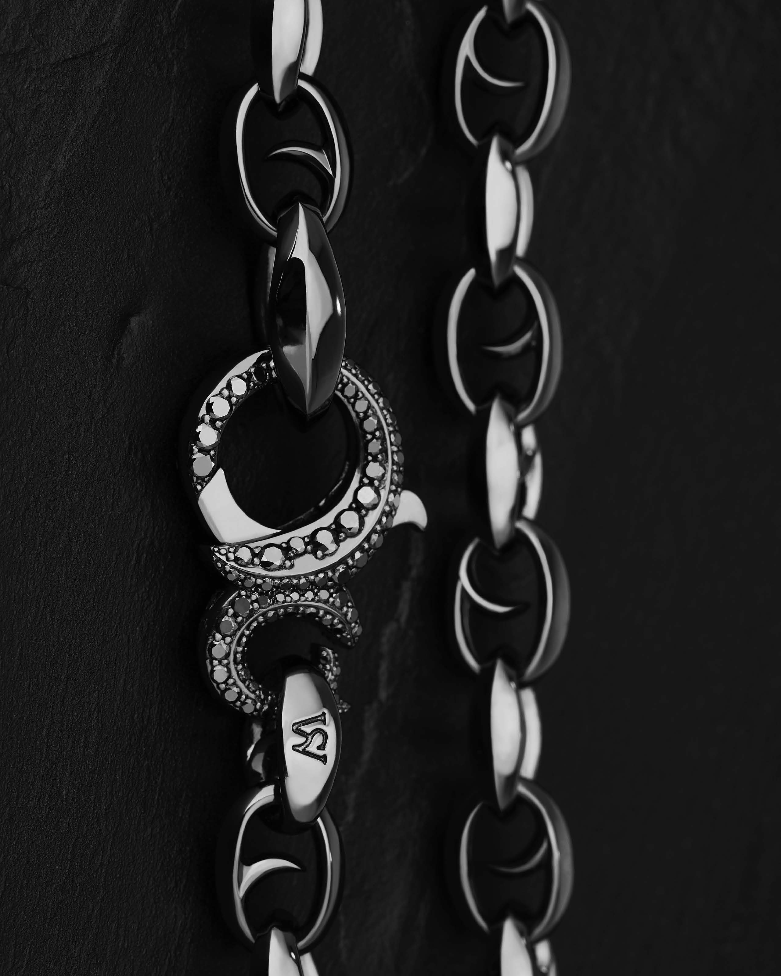 11mm Link Chain in Sterling Silver | Stephen Webster