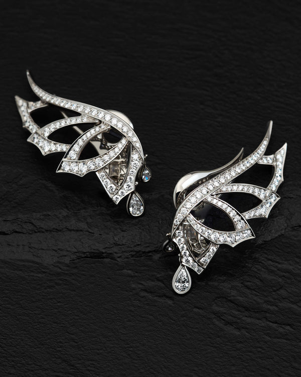 Open Plume Ear Cuffs