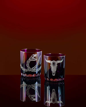Tequila Lore Rattlesnake Tumbler - Amethyst