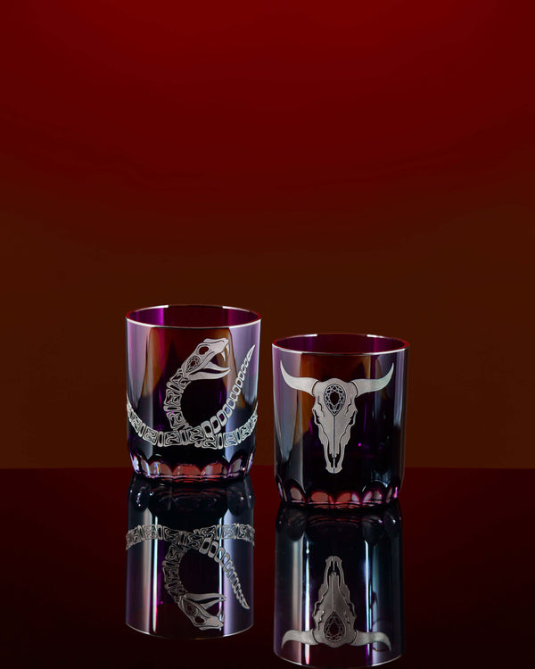 Tequila Lore Rattlesnake Tumbler - Amethyst