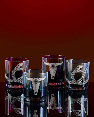 Tequila Lore Cowhorn Tumbler - Amethyst