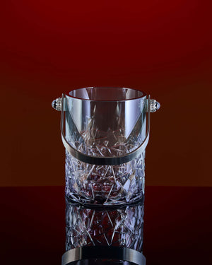 Rocks Off Ice Bucket With Handle - Smoke