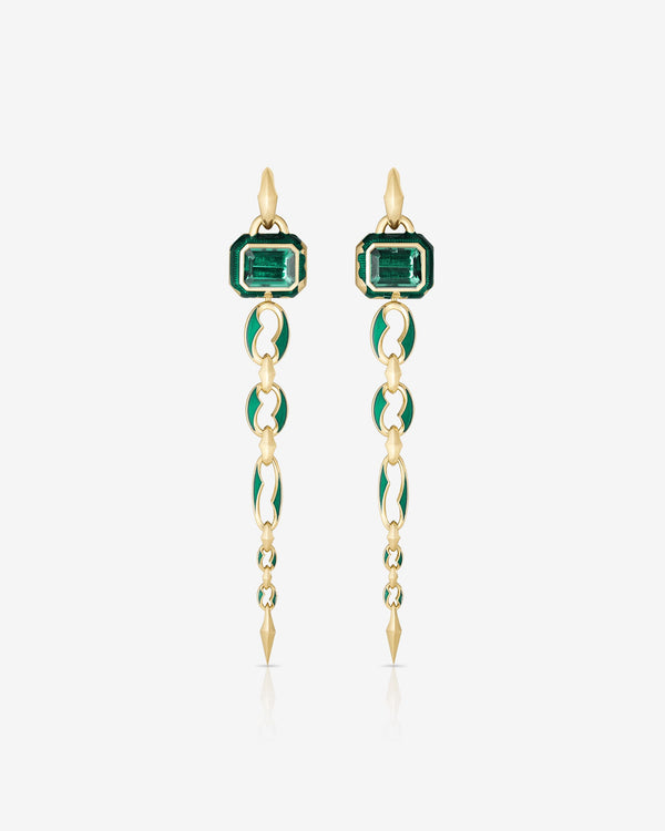 Interlock Chain Earrings