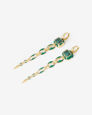 Interlock Chain Earrings