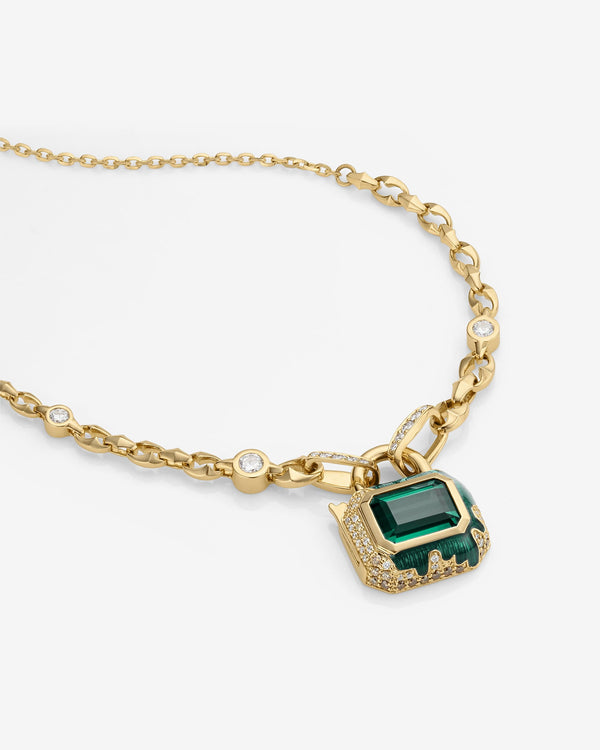 Interlock Pavé Pendant