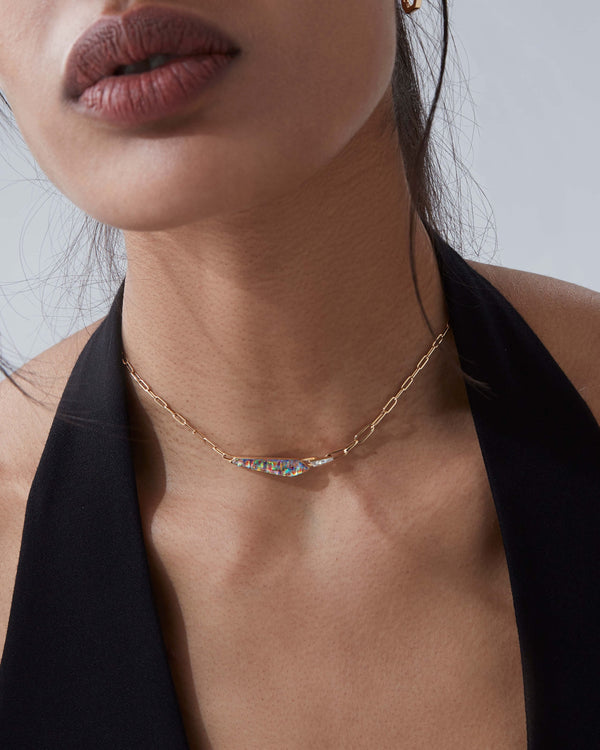 Crystal Haze Linked Choker