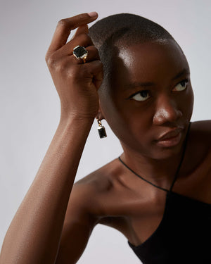 Crystal Haze Twister Ring