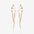 Crystal Haze Detachable Drop Earrings