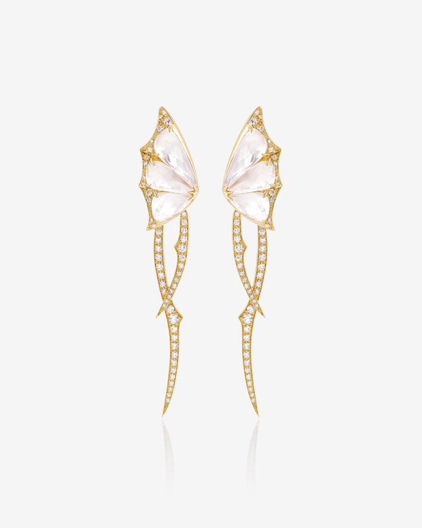 Crystal Haze Detachable Drop Earrings