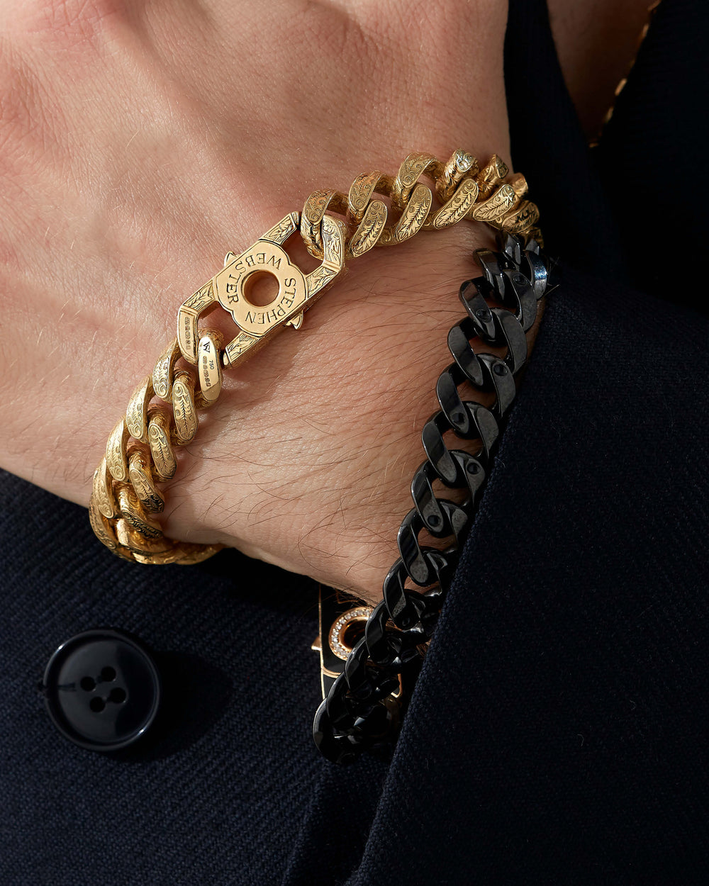 13mm Cuban Leaf Bracelet