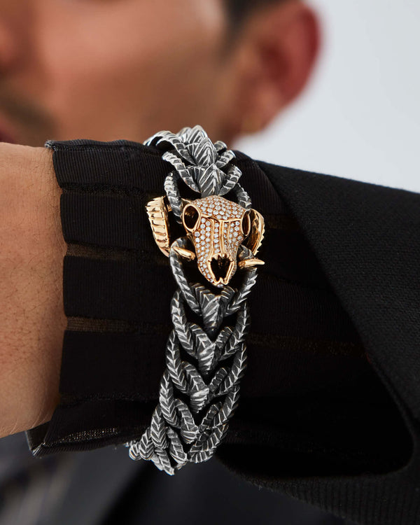 Rams Head Bracelet