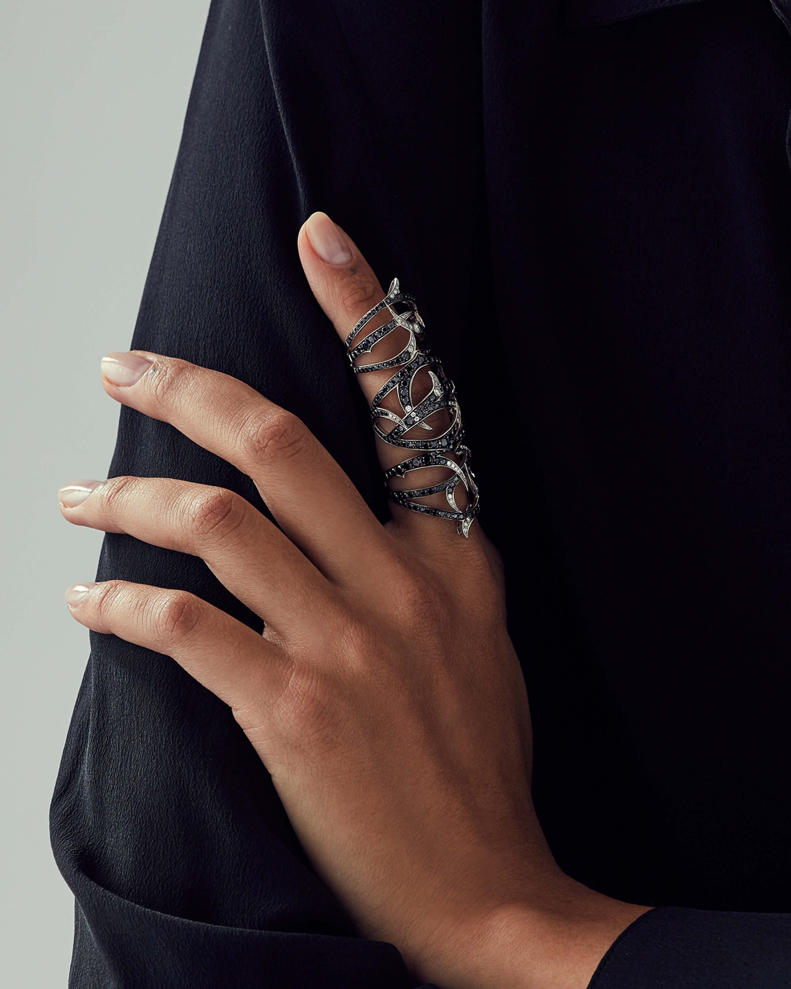 Entwined Armour Ring | Stephen Webster