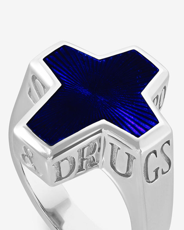 Sex & Drugs & Rock & Roll Enamel Ring