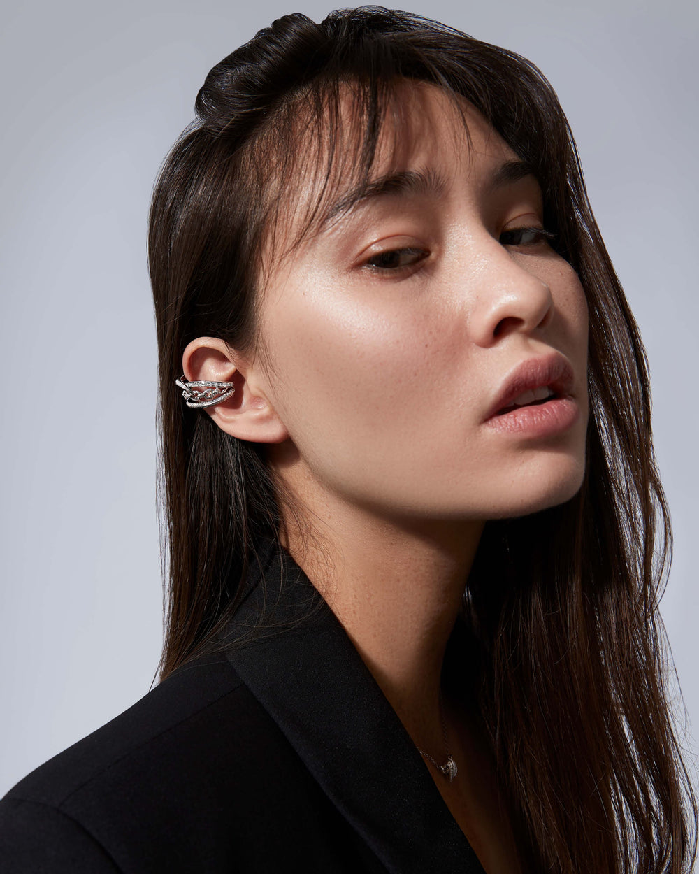 Bound Together Cuff Earrings