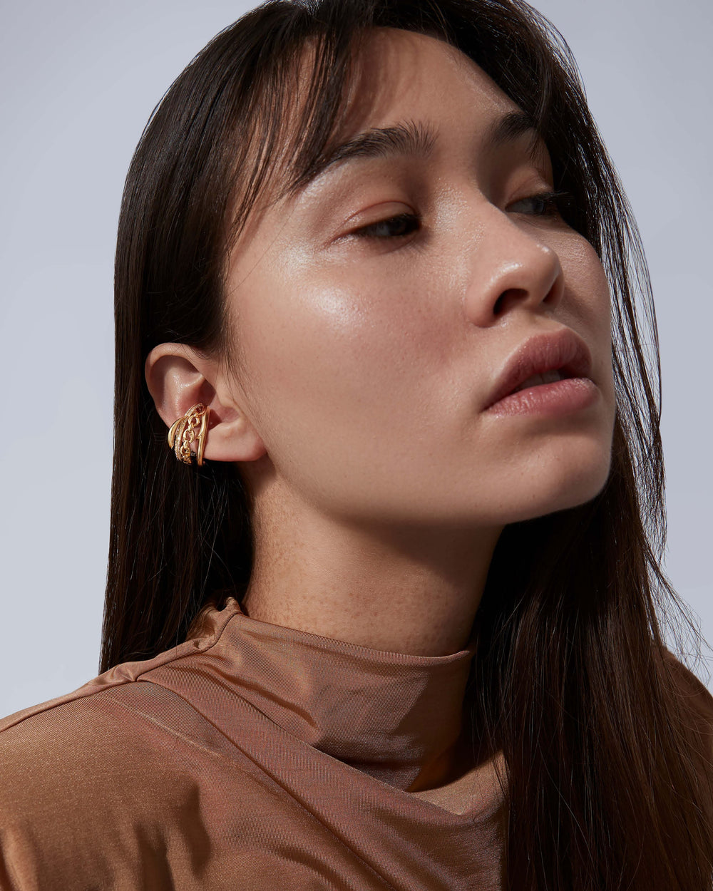 Bound Together Cuff Earrings