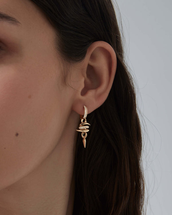 Entwined Drop Earrings