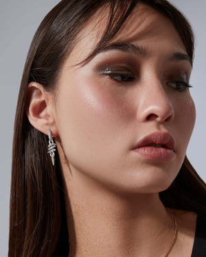 Entwined Drop Earrings