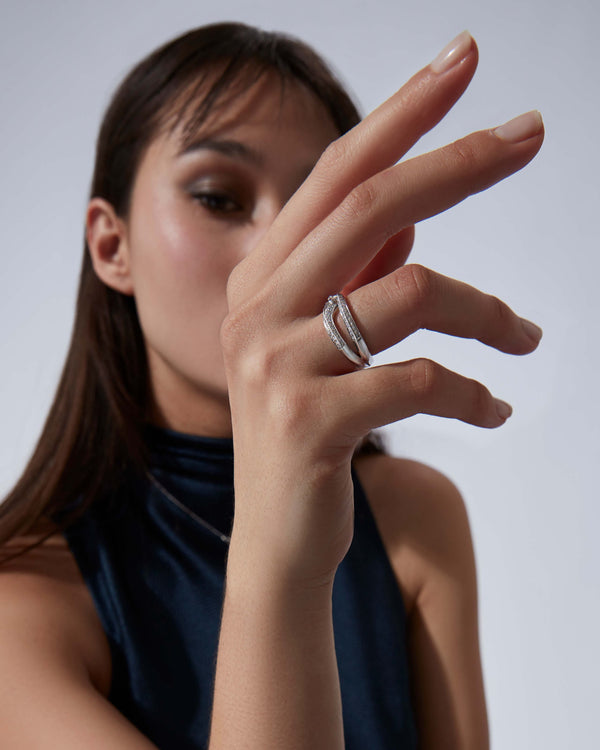 Bound Together Narrow Band Ring