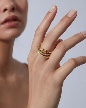 Bound Together Band Ring