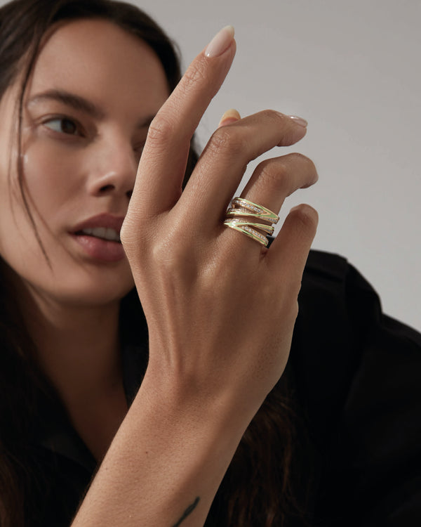 Vertigo Infinity Ring