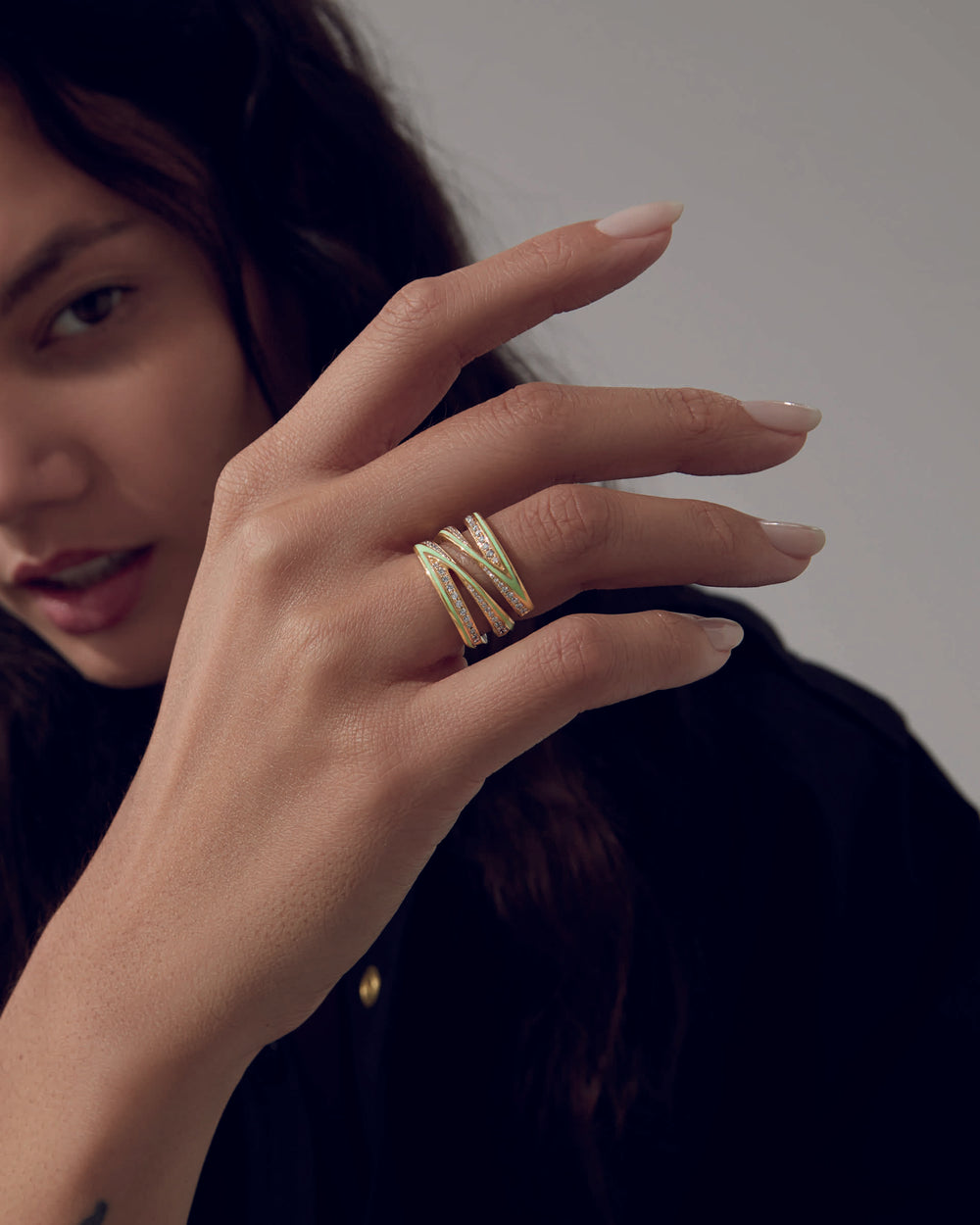 Vertigo Infinity Ring