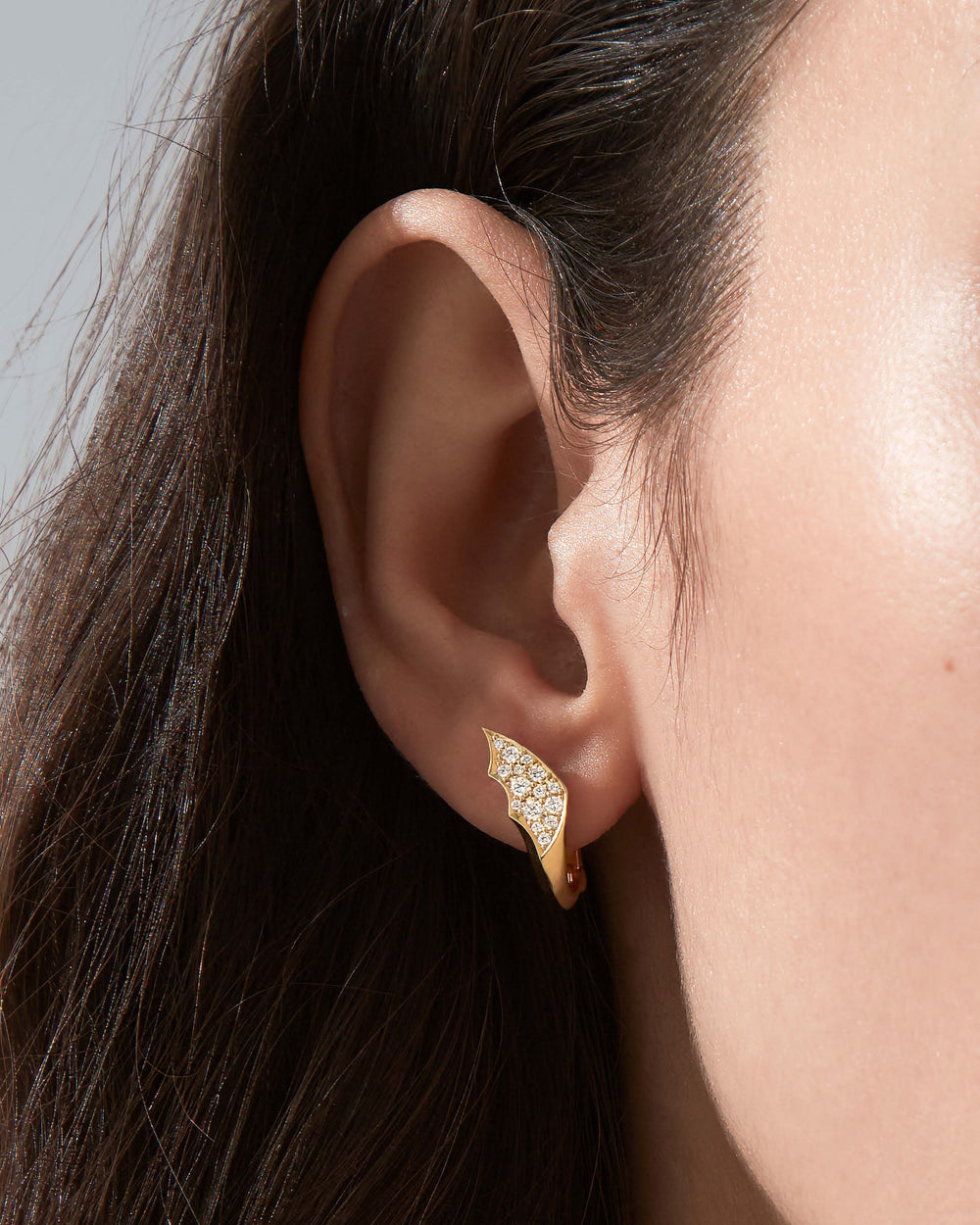 Pavé Cuff Earrings