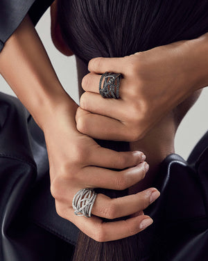 Forget Me Knot Bandeau Ring