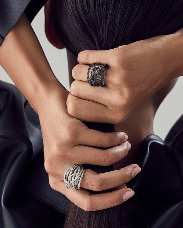 Forget Me Knot Bandeau Ring