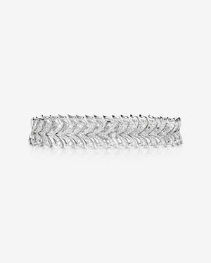 Open Plume Slimline Linked Bracelet