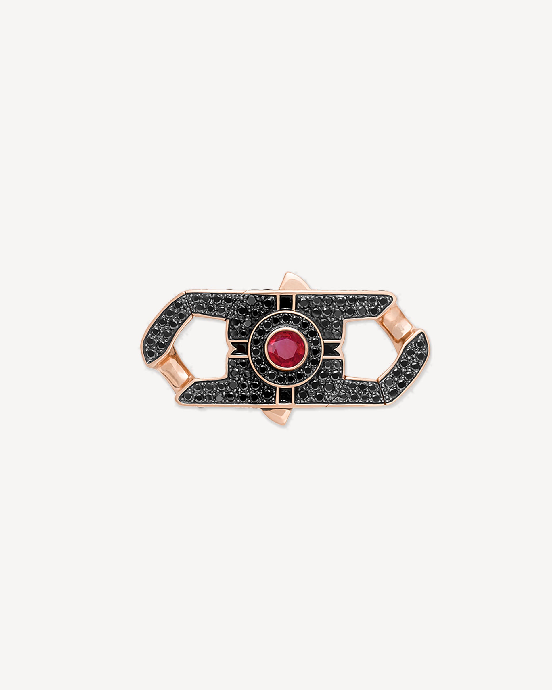 Rose Gold and Ruby Revolutionary Clasp | Stephen Webster