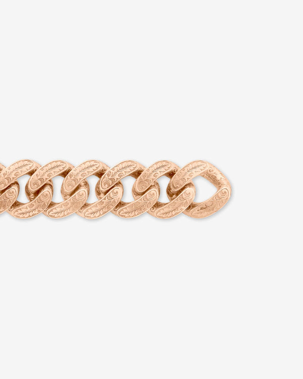 13mm Cuban Leaf Bracelet