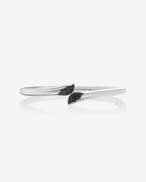 Pavé Open Wing Bangle