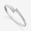 Pavé Open Wing Bangle