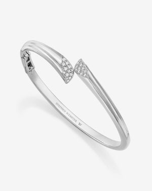 Pavé Open Wing Bangle