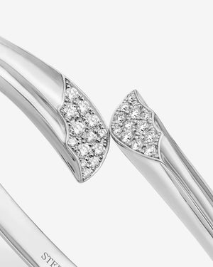 Pavé Open Wing Bangle