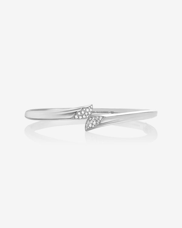 Pavé Open Wing Bangle