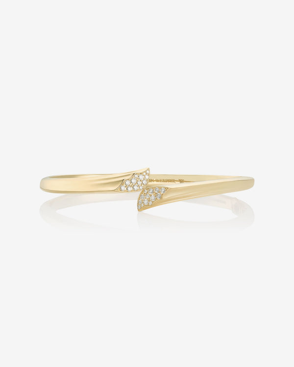 Pavé Open Wing Bangle