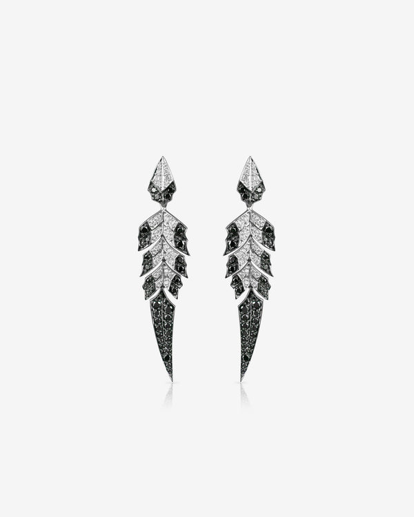 Tail Feather Drop Earrings