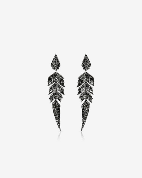 Tail Feather Drop Earrings