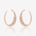 Plume Hoop Earrings