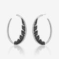 Plume Hoop Earrings