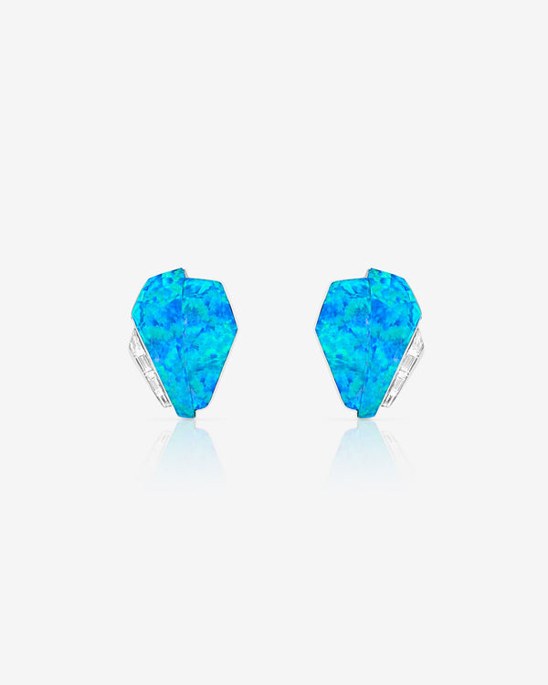 Crystal Haze Cuff Earrings