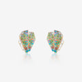 Crystal Haze Cuff Earrings