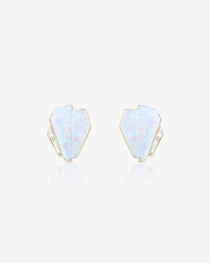 Crystal Haze Cuff Earrings
