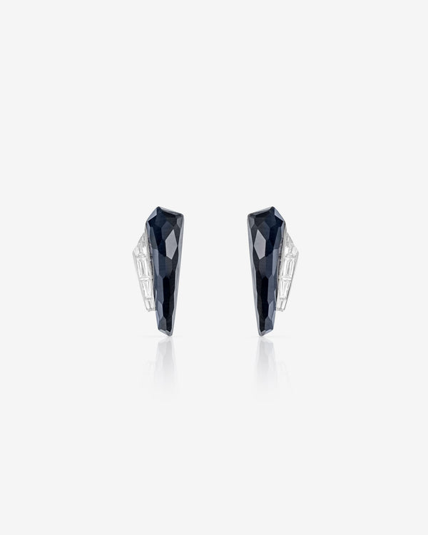 Crystal Haze Slimline Cuff Earrings