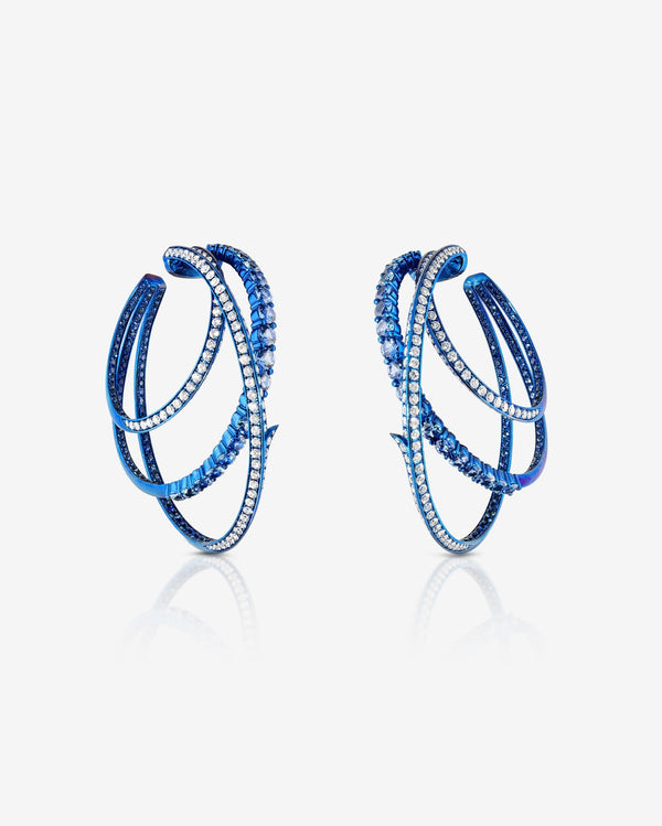 Unraveled Hoop Earrings