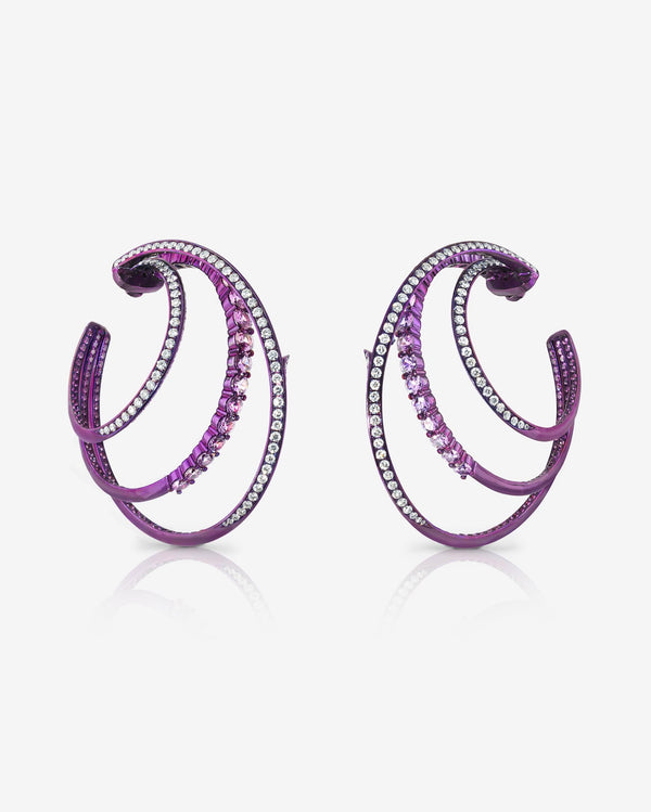 Unraveled Hoop Earrings