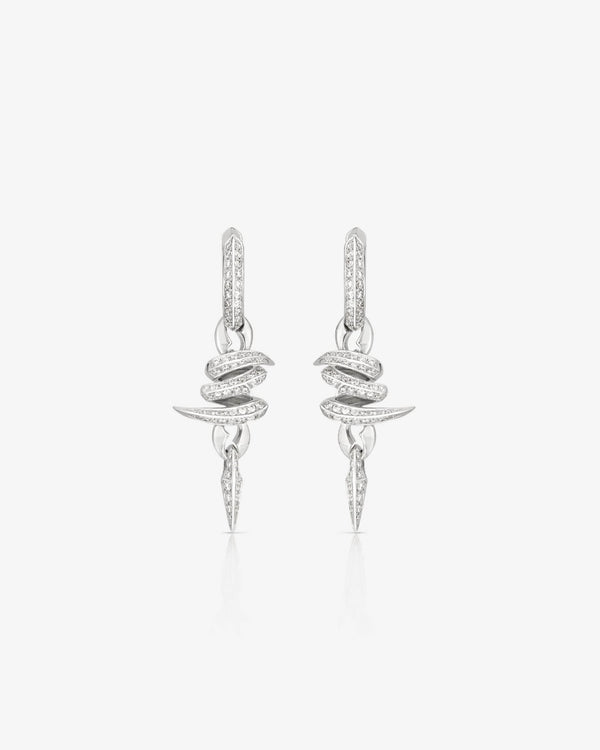 Entwined Drop Earrings
